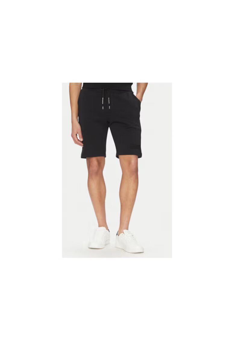 Paul & Shark Pantaloni scurti sport barbati 25411850 - Bumbac/Nylon - Negru - Negru