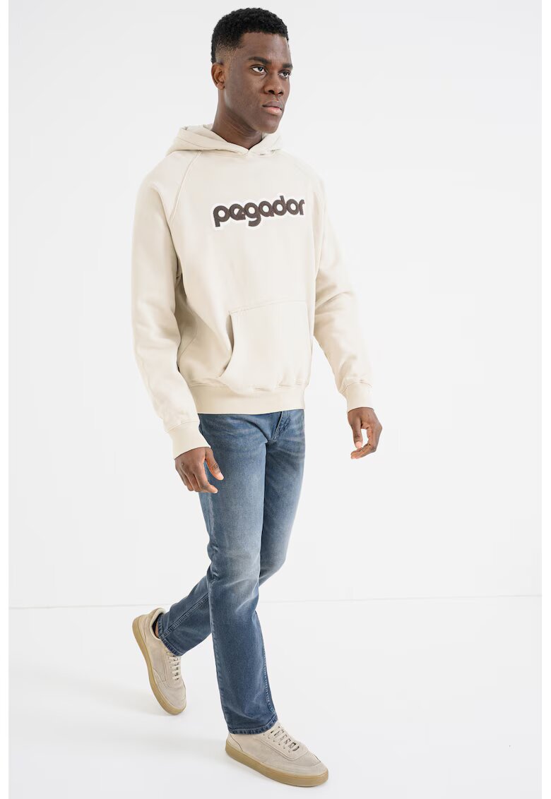 Pegador Hanorac cu imprimeu logo - Crem