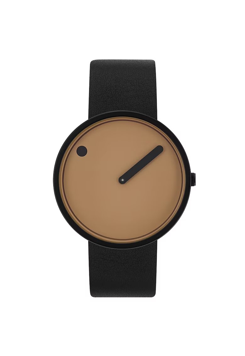 PICTO 43349-4120B Unisex Cappucciono Brown 40mm 5ATM