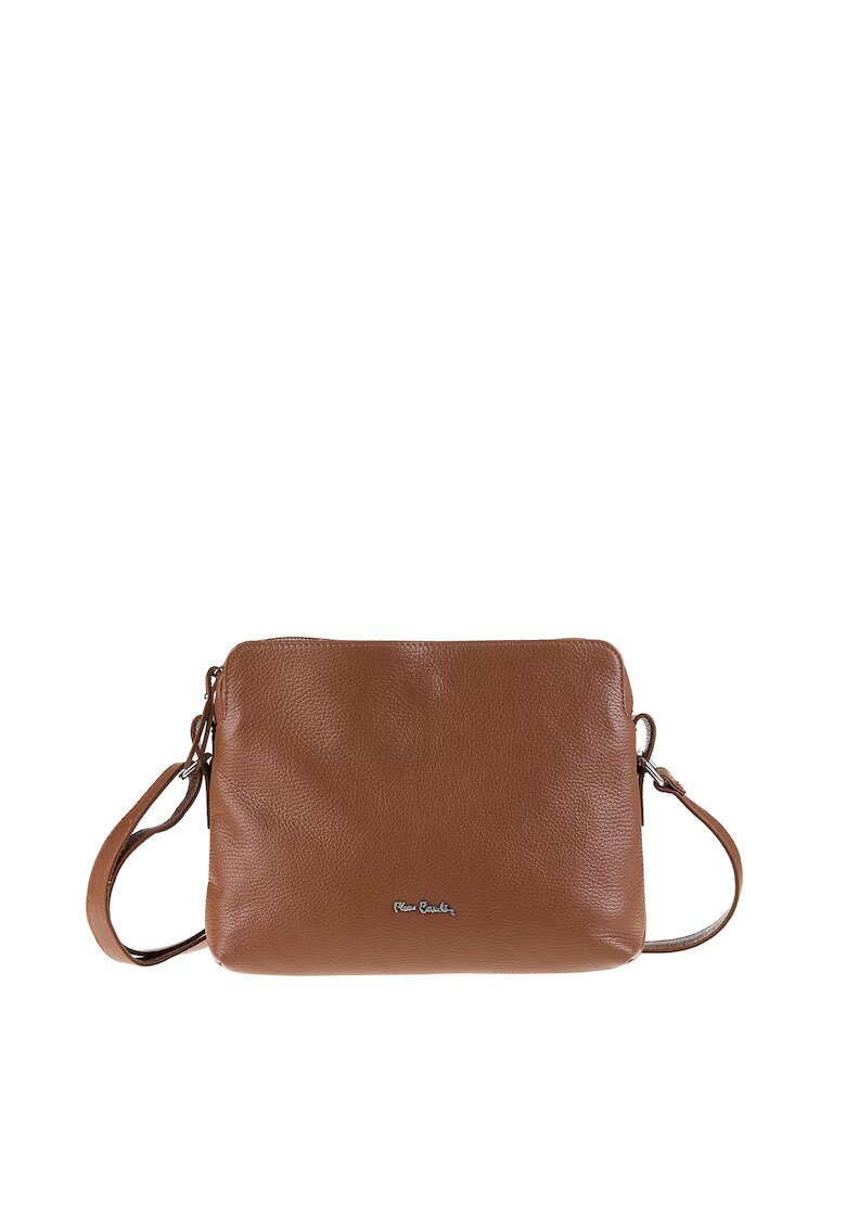 Pierre Cardin Geanta crossbody de piele Aralia - Maro
