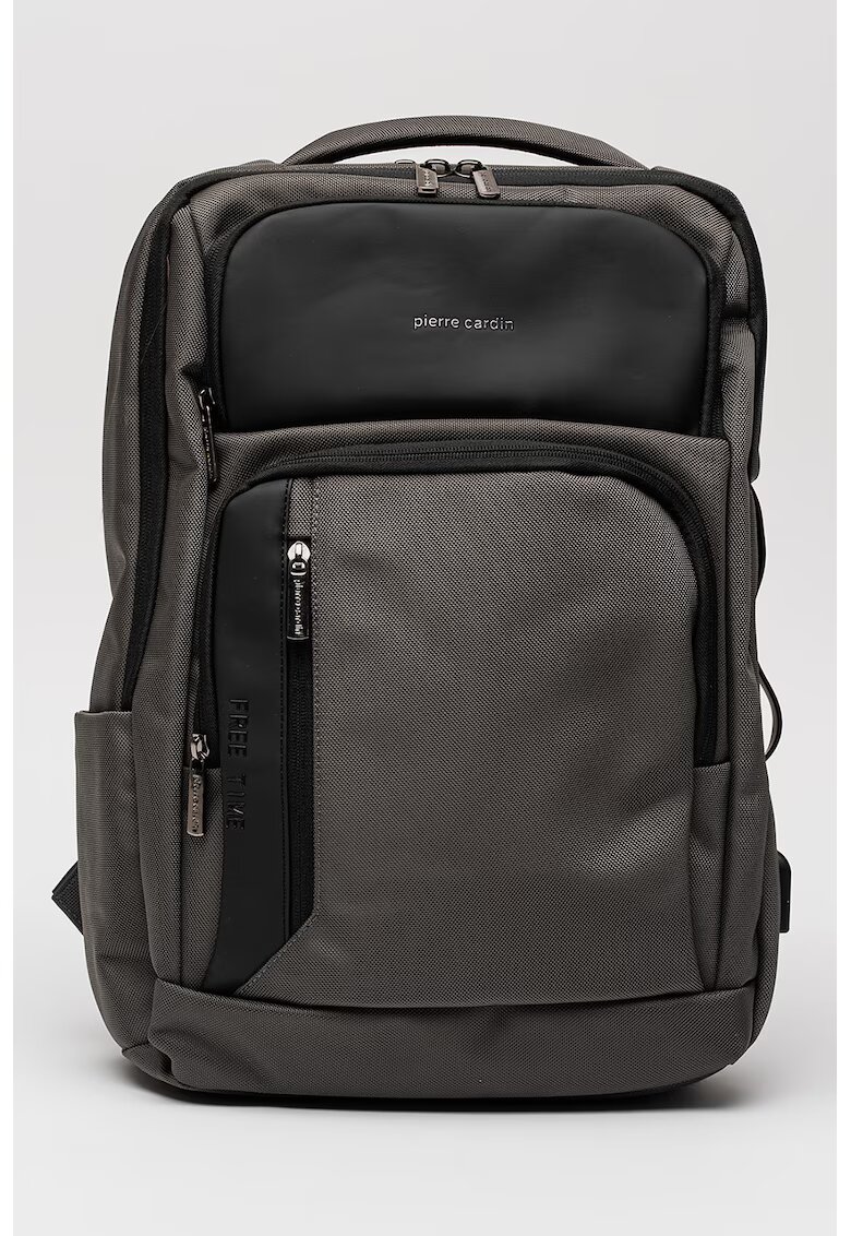 Pierre Cardin Rucsac cu compartiment pentru laptop - Gri inchis