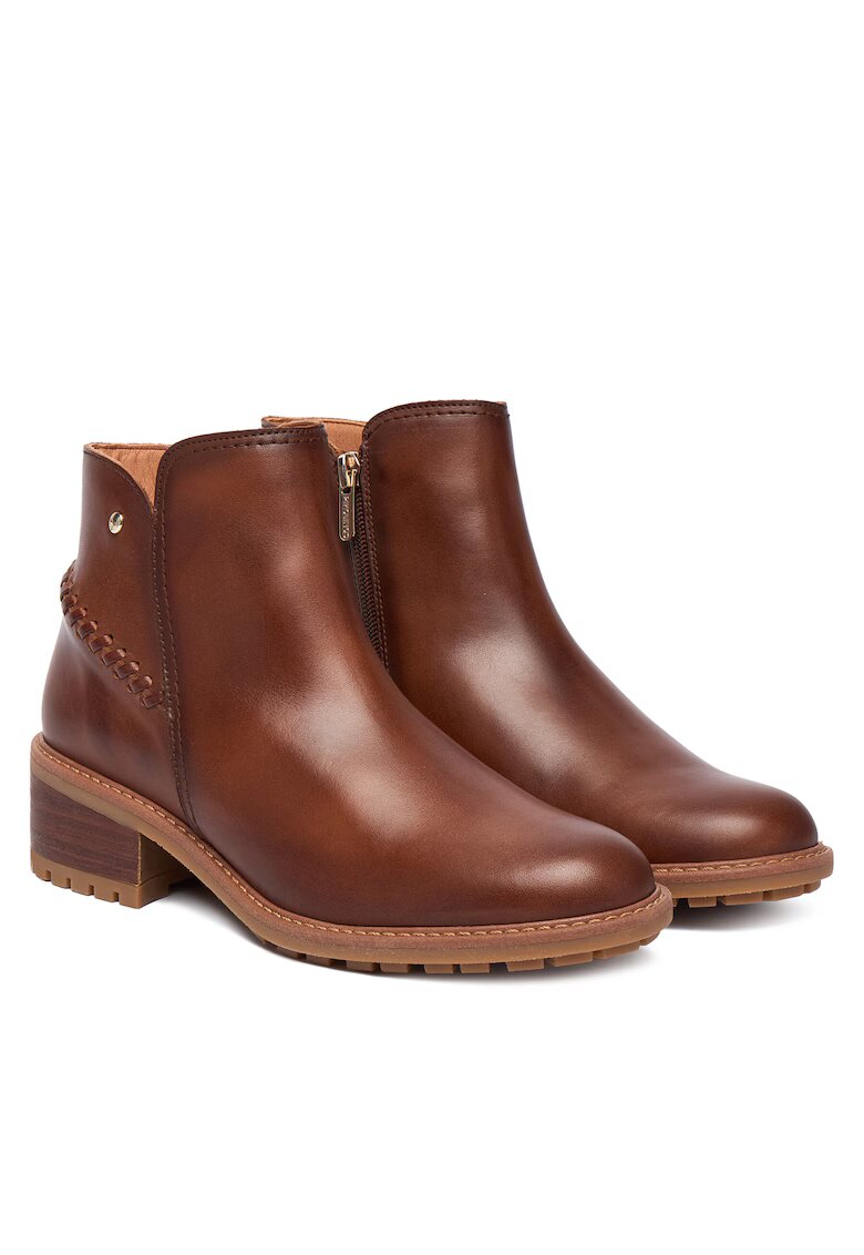 Pikolinos Botine dama 202 W0D-8871 - Piele naturala - Maro