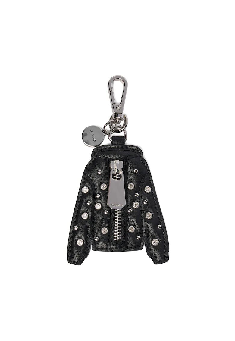 Pinko Breloc Black Charm Hoodie - ecologic - negru