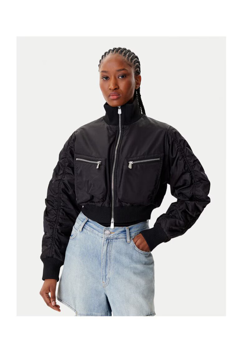 Pinko Geaca dama bomber - negru - textil