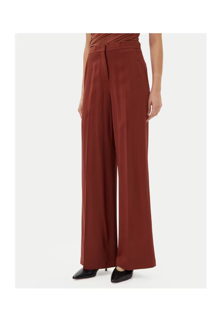 Pinko Pantaloni dama - maro - stofa