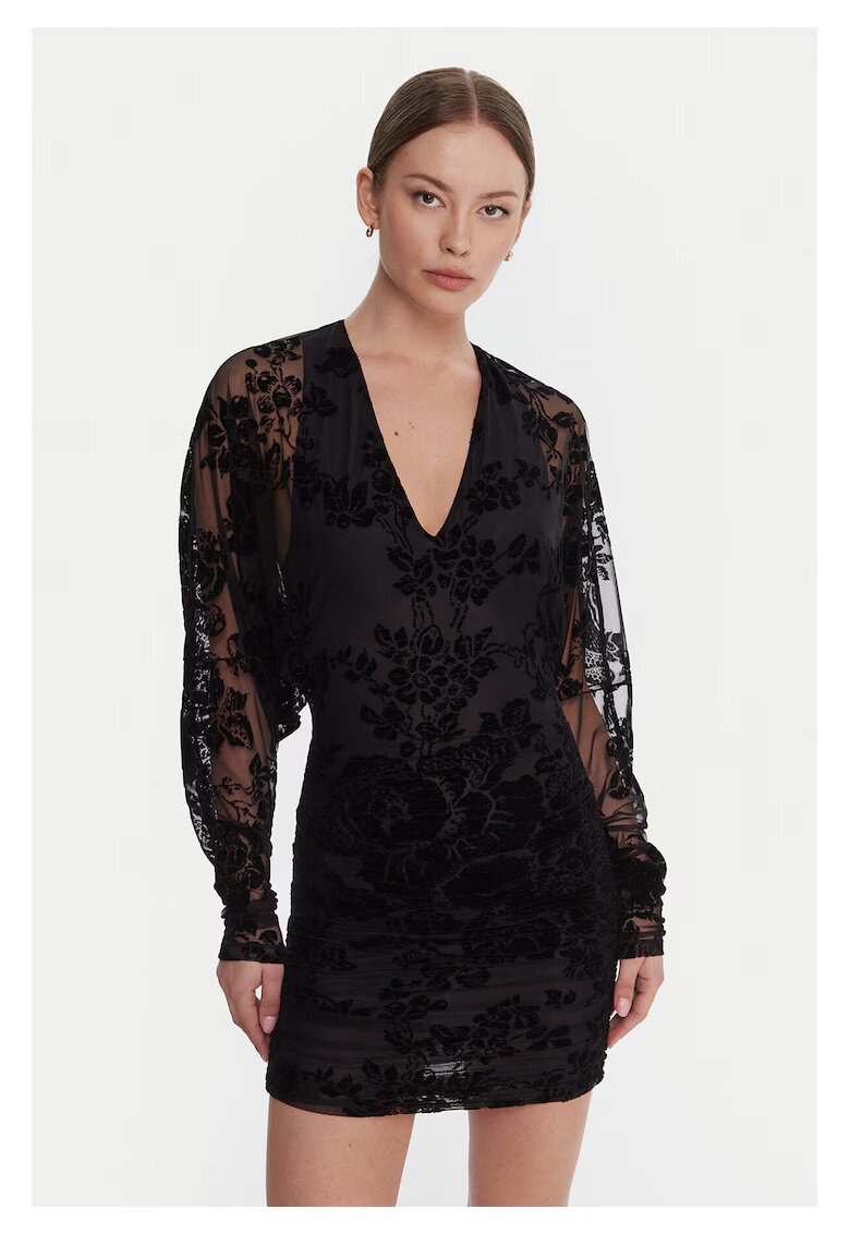 Pinko Rochie de cocktail Roulette 105624 A2QD - negru