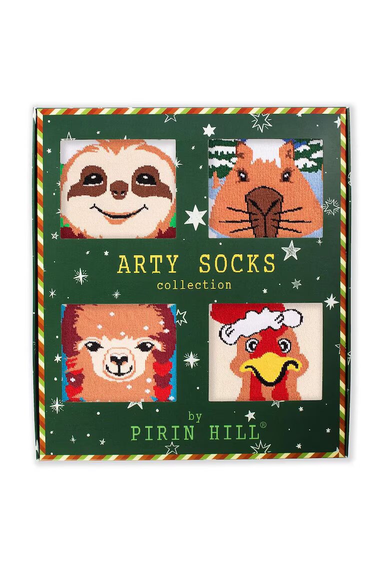 Pirin Hill Cutie cu sosete Arty Socks Animalute