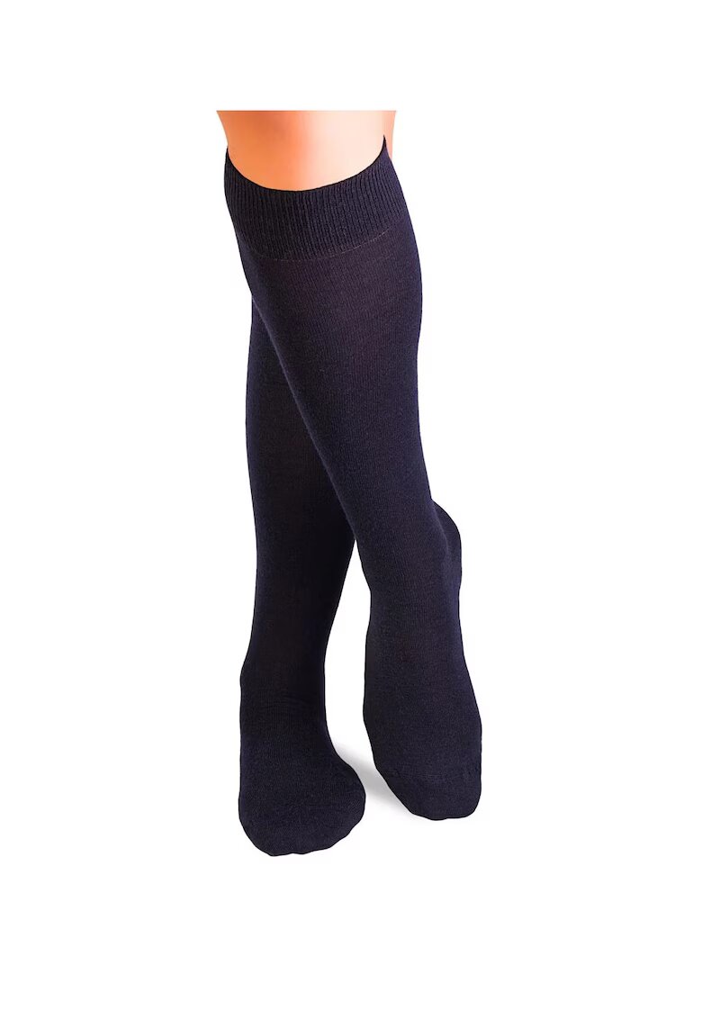 Pirin Hill Sosete fine lungi 3/4 din Lana Albastru Inchis