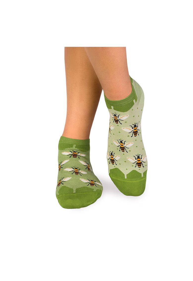 Pirin Hill Sosete scurte bambus Fine Bamboo Sneaker Bees