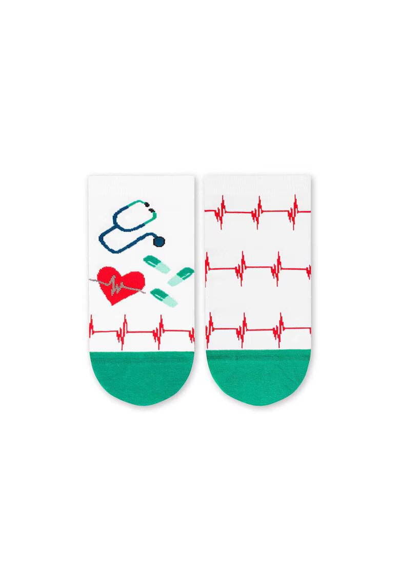 Pirin Hill Sosete scurte bumbac organic ARTY SOCKS Doctor