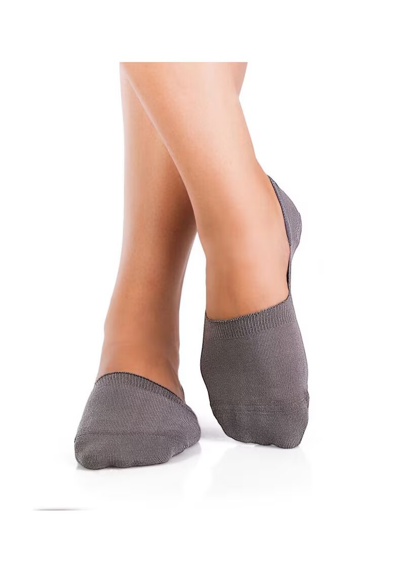Pirin Hill Sosete tip talpici INVISIBLE ORGANIC SOCKS GREY