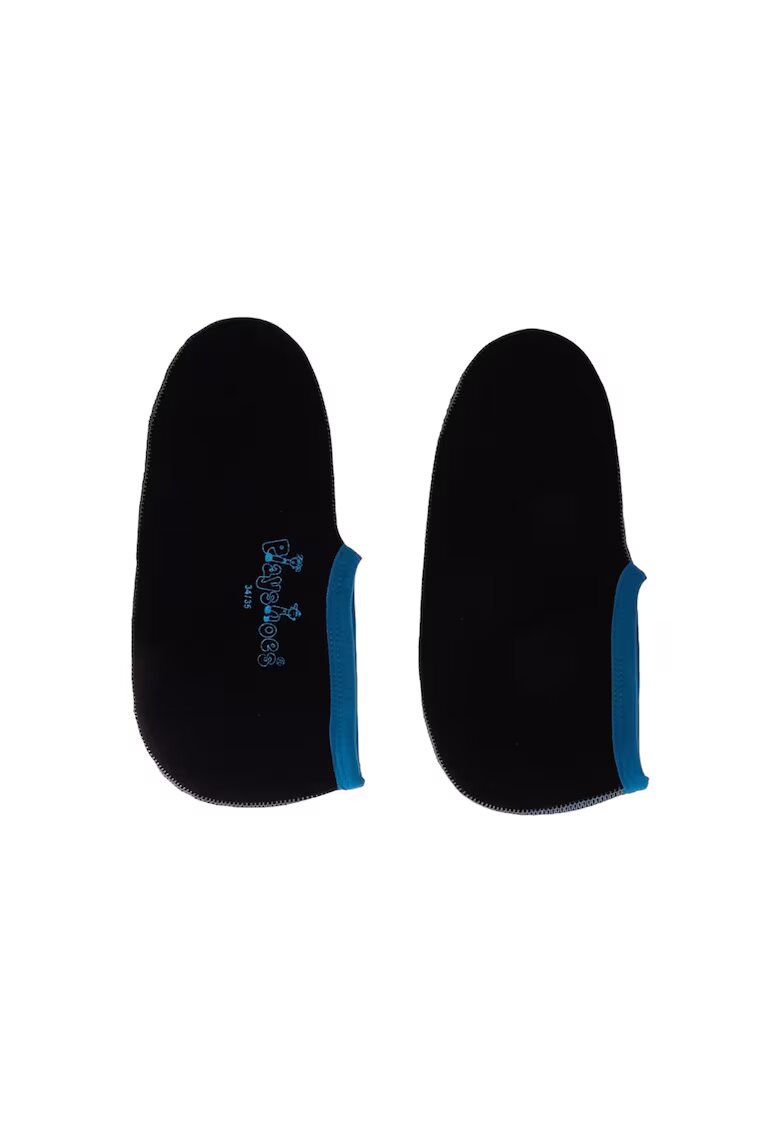 Playshoes Papuci copii - Textil - Negru -