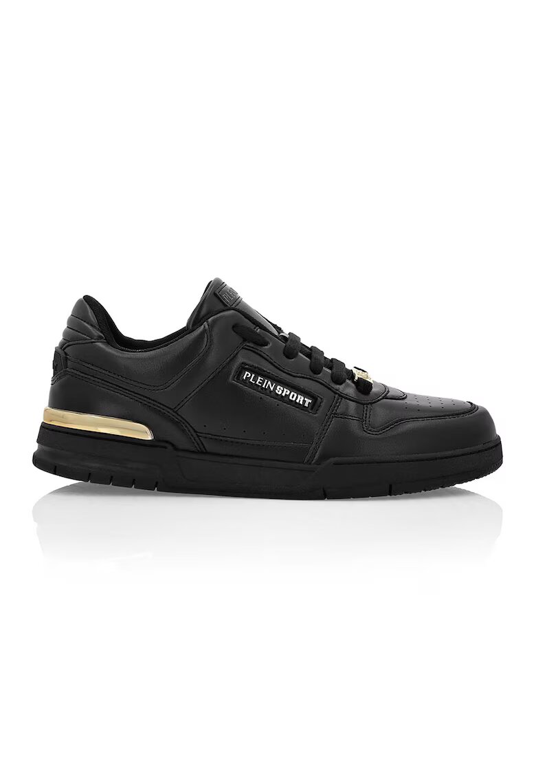 Plein Sport Pantofi sport low-cut din piele ecologica Viper II Core GEN.X.05 - Auriu/Negru