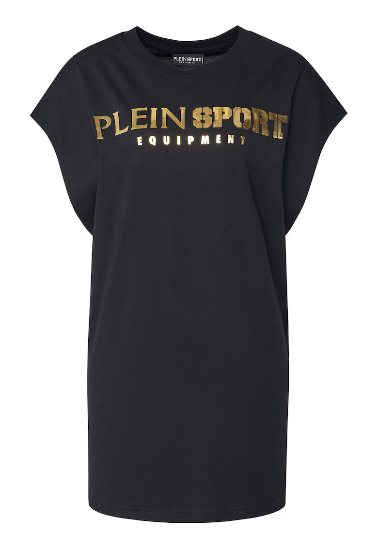 Plein Sport Tricou barbati - negru/auriu