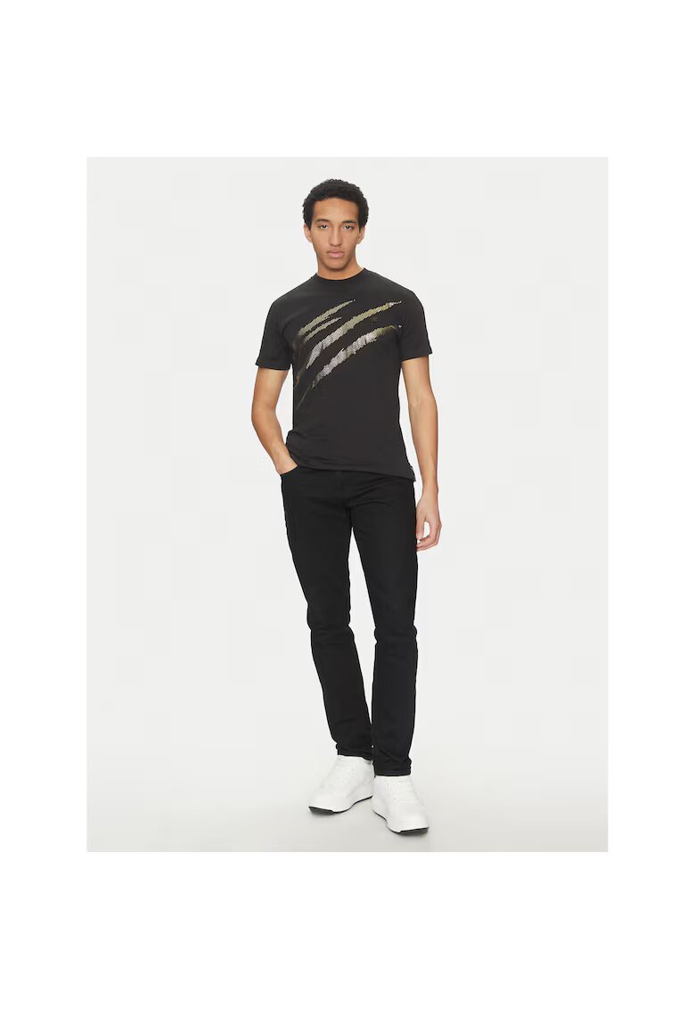 Plein Sport Tricou sport barbati negru