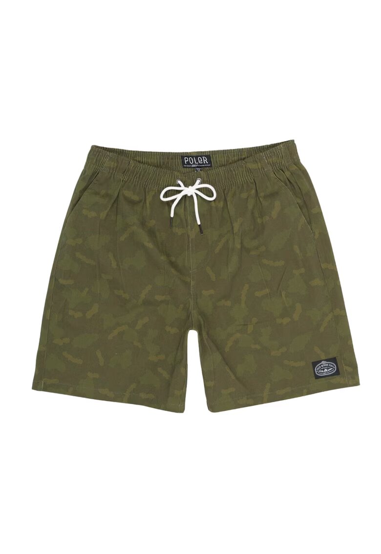 Poler Pantaloni scurti cu imprimeu abstract -
