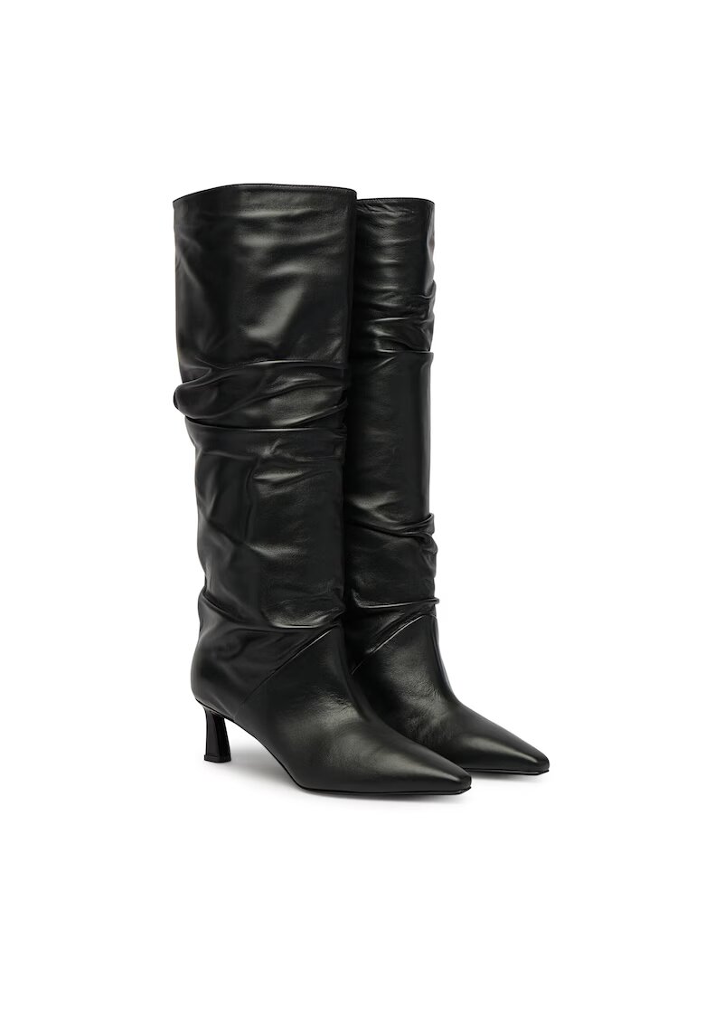 Pollini Cizme dama SA26115M0NTE0000 - piele naturala - negru