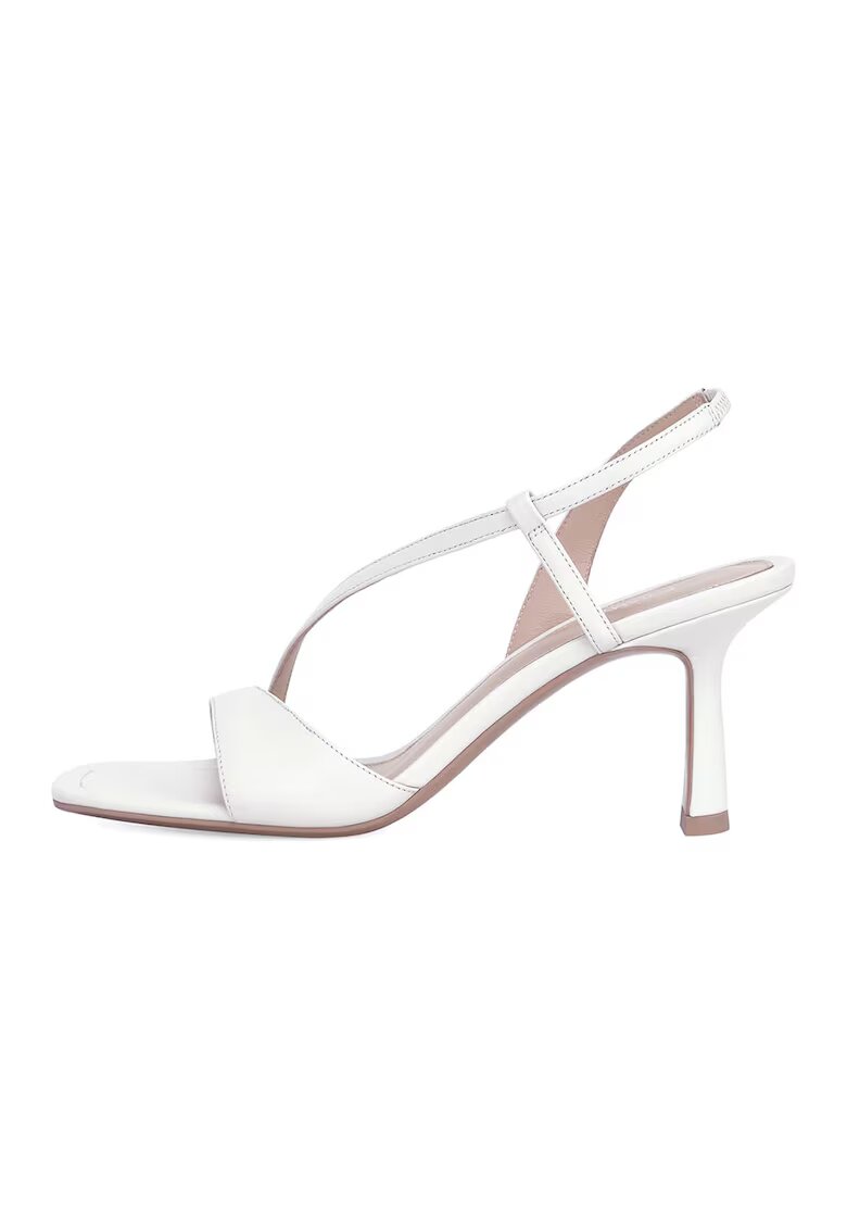 Potamy Sandale de piele - Alb optic