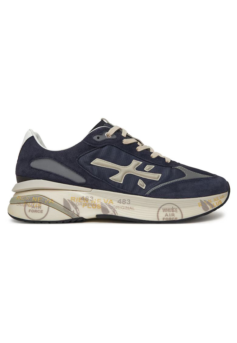 Premiata Adidasi MOERUN VAR 7306 - alergare - bleumarin - piele naturala