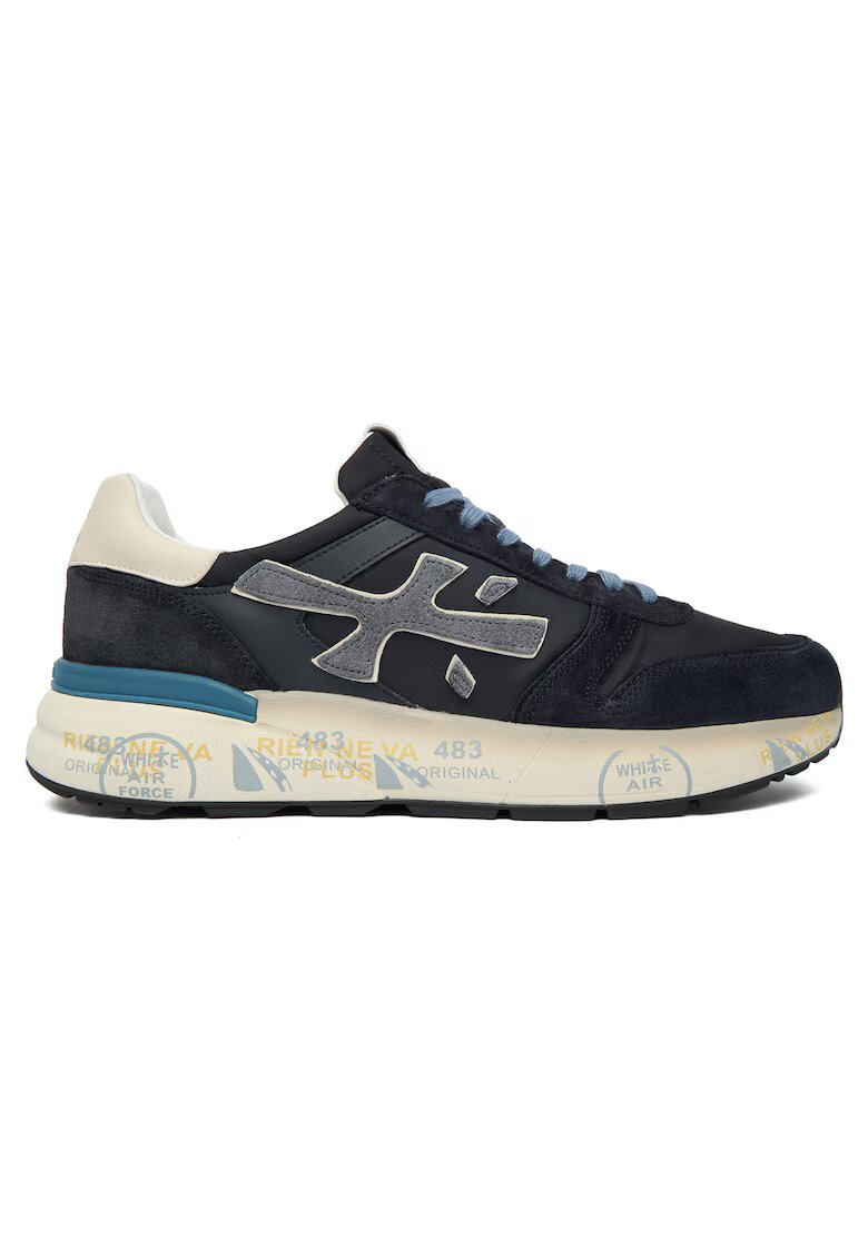 Premiata barbati - Mick Var 7716 - bleumarin - piele naturala - Bleumarin
