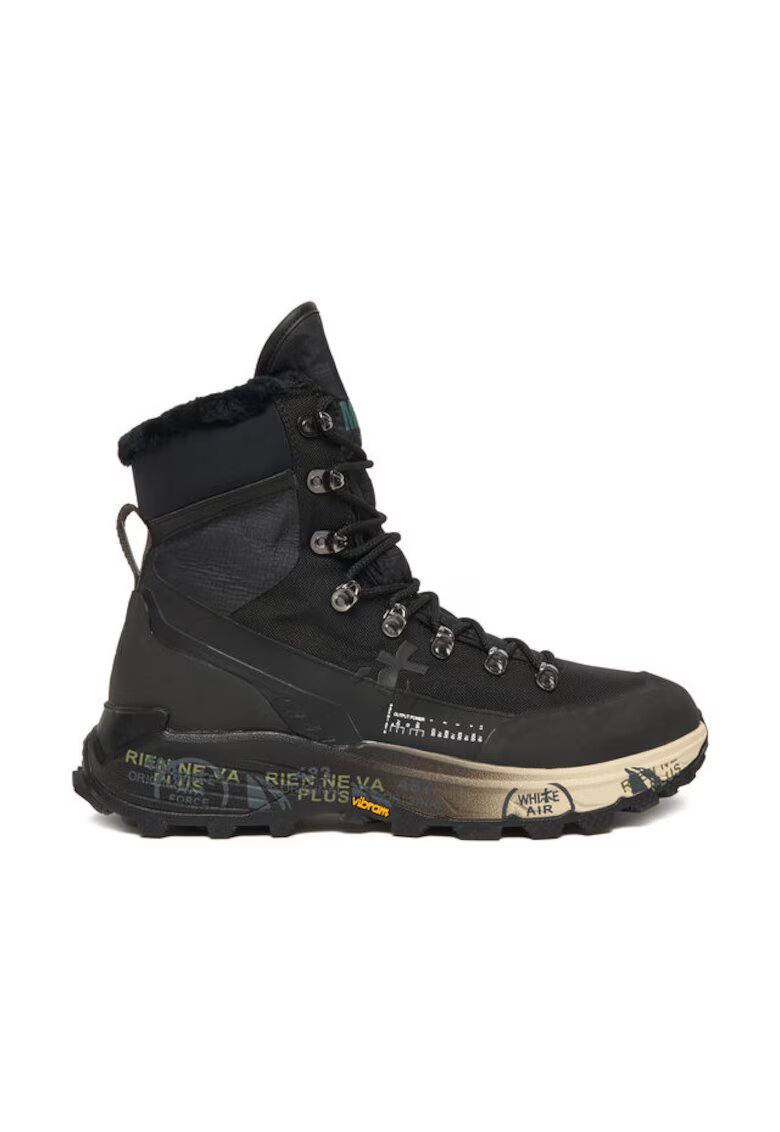 Premiata Ghete barbati Black Midtreck - Negru