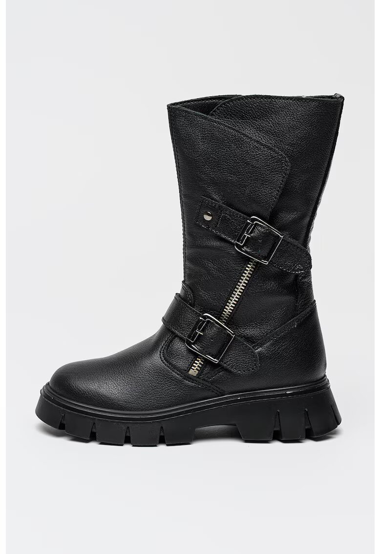 Primigi Cizme mid-calf din piele ecologica - Negru