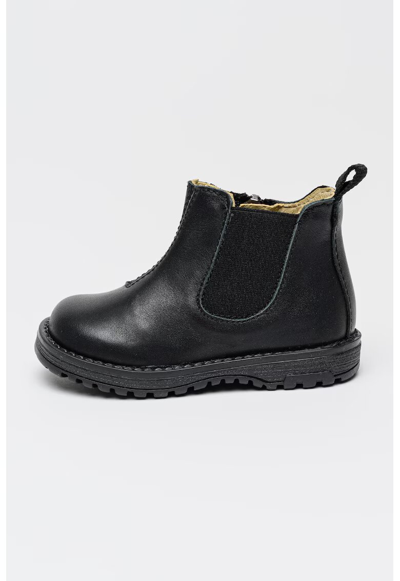 Primigi Ghete Chelsea din piele - Negru