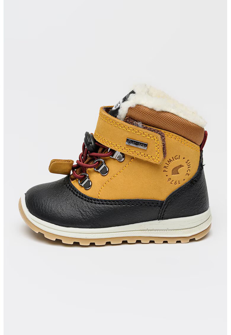 Primigi Ghete de ianra cu tehnologie Gore-Tex - Negru/Maro deschis