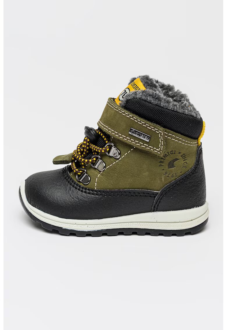 Primigi Ghete de iarna cu tehnologie Gore-Tex - Negru/Kaki inchis
