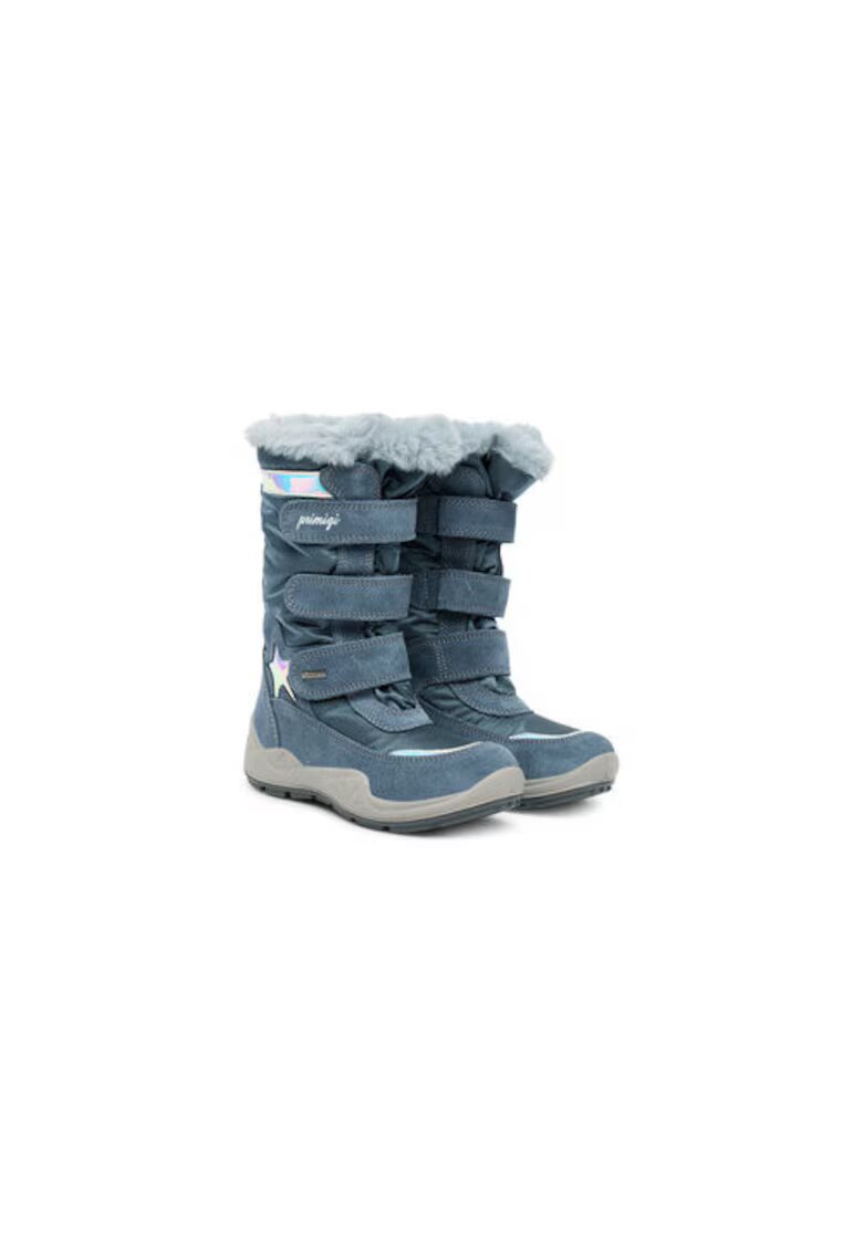 Primigi Ghete de zapada pentru fete - 305466143 - piele naturala - albastru