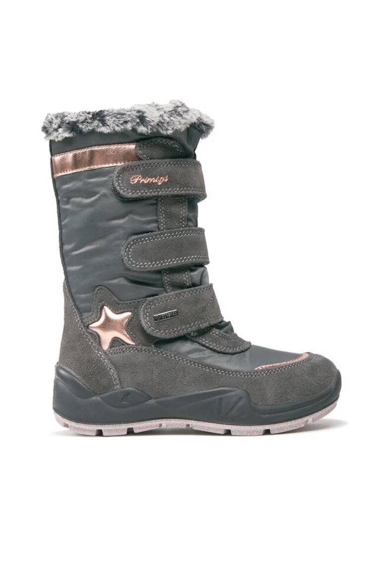 Primigi Pantofi copii 303236168 - Piele intoarsa/Textil - Gri