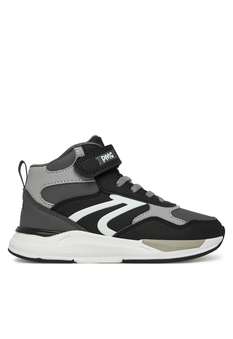 Primigi Pantofi sport copii adidasi baieti - ecologic - negru/gri
