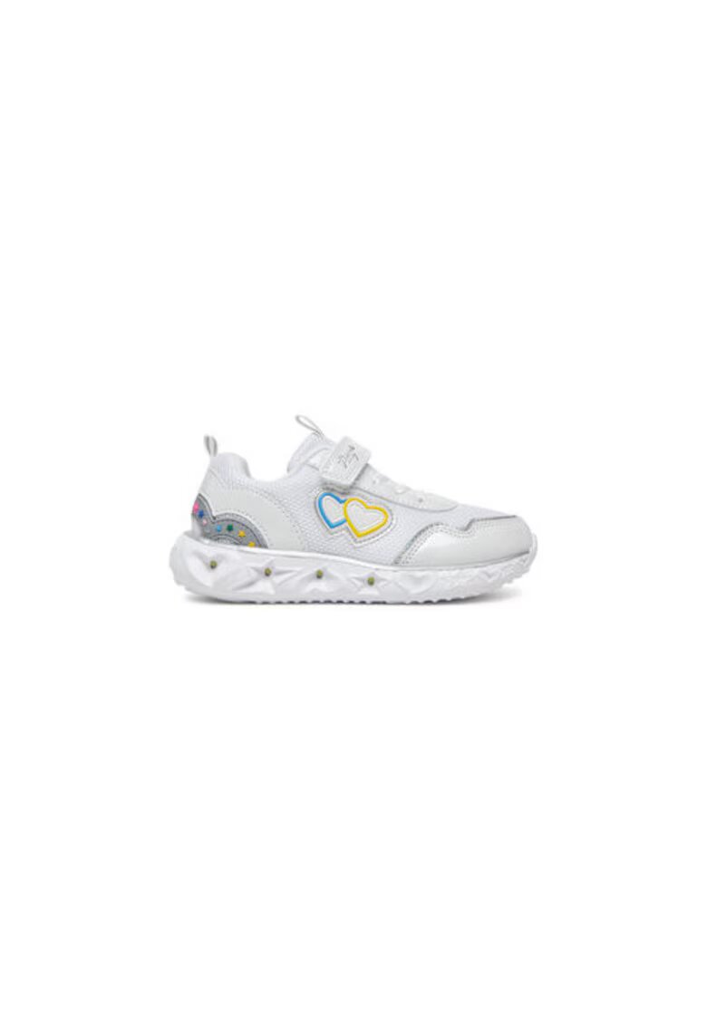 Primigi Pantofi sport pentru fete 7967000 - Textil - Alb
