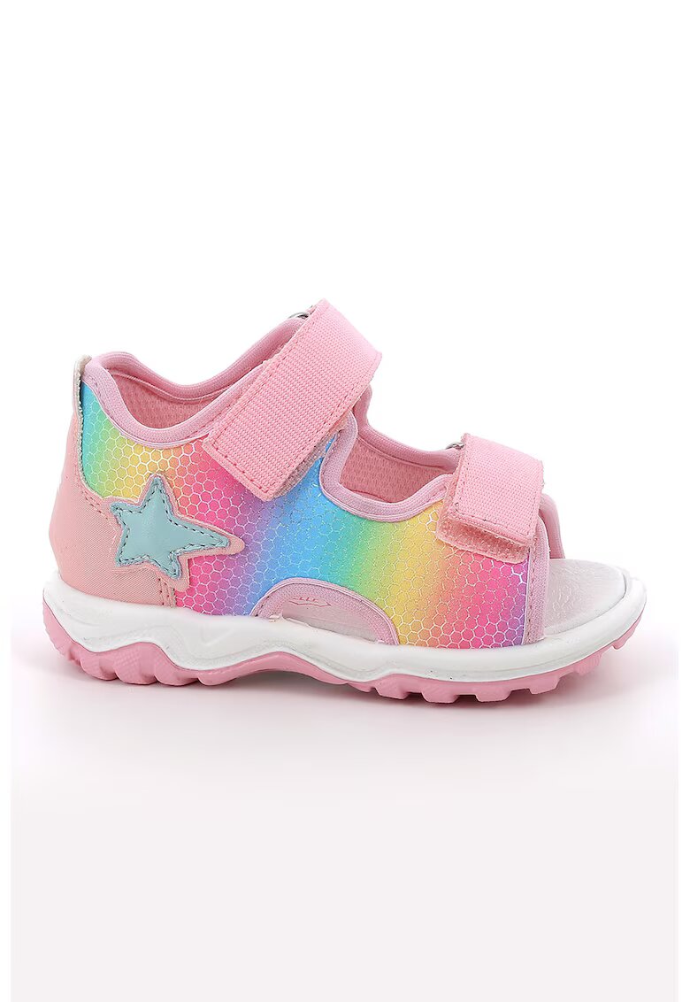 Primigi Sandale cu inchidere velcro si logo - Roz