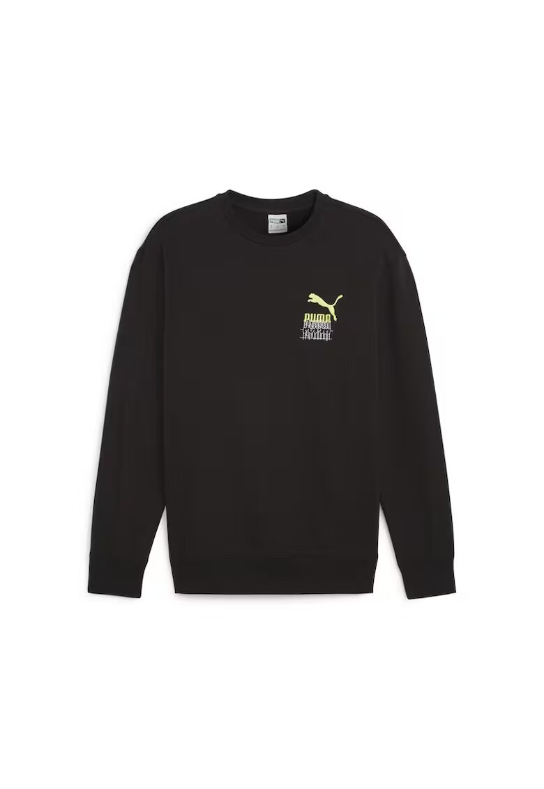 Puma Bluza pentru Barbati - brand love crew - 624301-01 - XS INTL - Negru