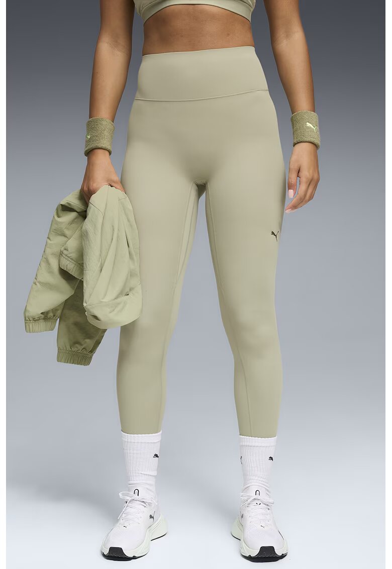 Puma Colanti cu talie inalta - pentru antrenament - Bej deschis