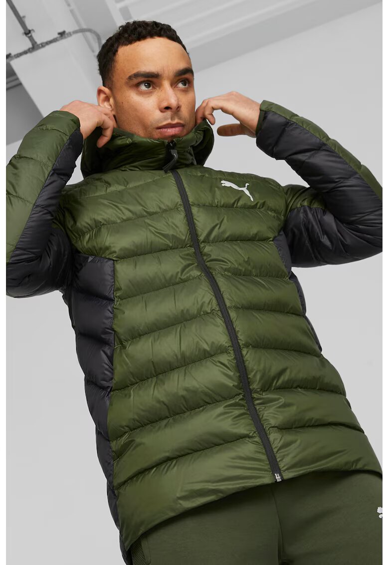Puma Geaca slim fit cu umplutura de puf PackLITE - Kaki