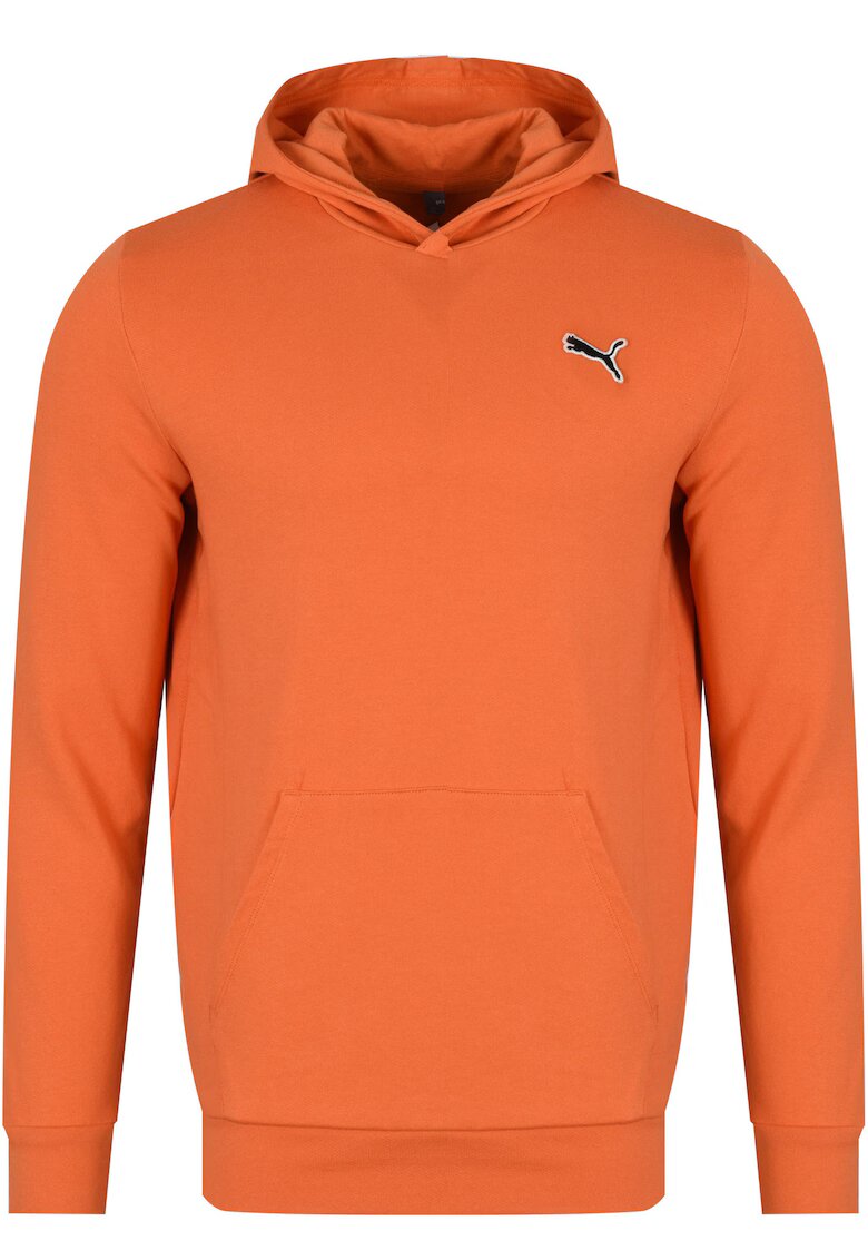 Puma Hanorac barbati - Better Essentials 675978-20 - cu gluga - bumbac - portocaliu