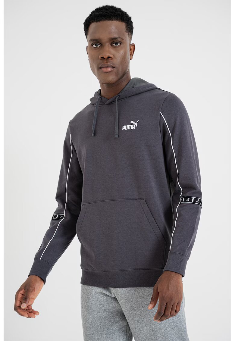 Puma Hanorac cu logo Ess Tape - Gri