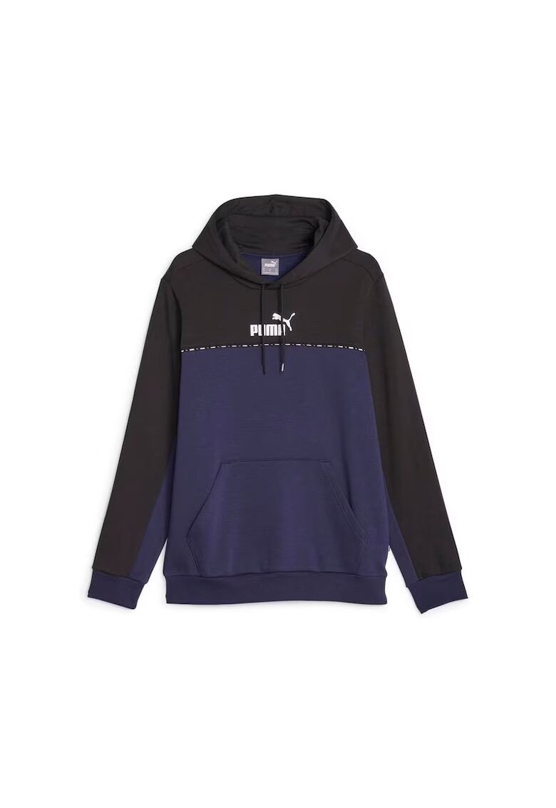 Puma Hanorac cu model colorblock Block x Tape - Albastru