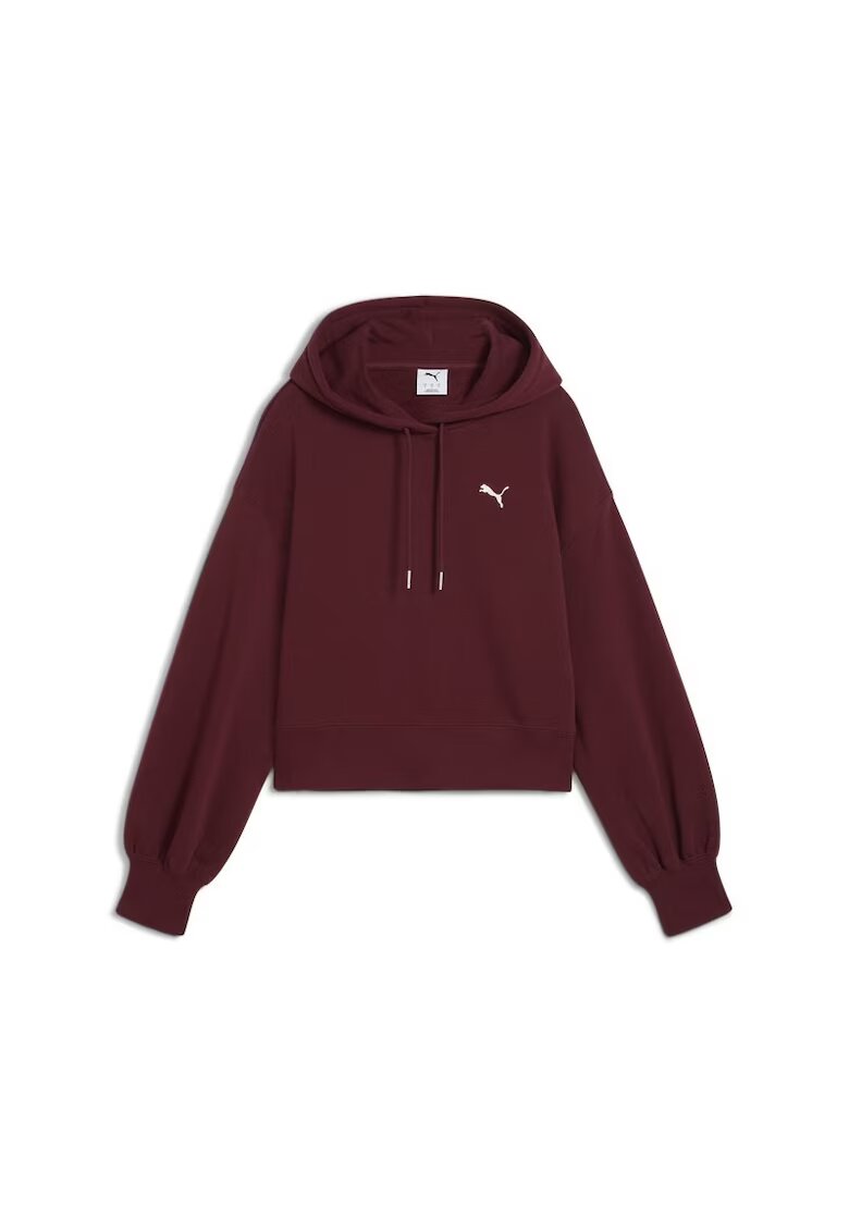 Puma Hanorac WARDROBE ESS Relaxed Cropped Hoodie TR-629746-96