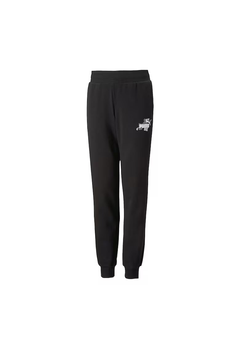 Puma Pantaloni de trening cu buzunare laterale Street Art - Negru
