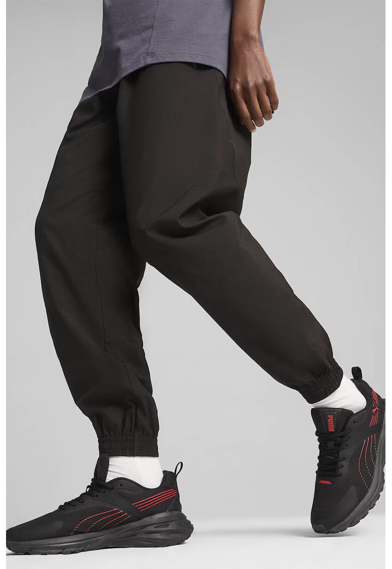 Puma Pantaloni de trening cu logo discret Open Road - Negru