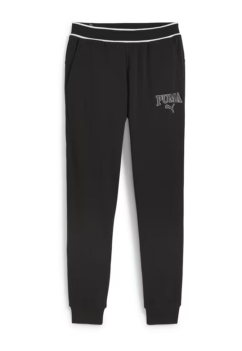 Puma Pantaloni de trening cu logo Squad - Negru