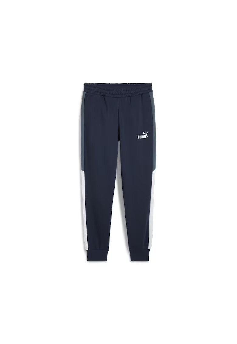 Puma Pantaloni pentru Barbati - power colorblock sweatpants fl cl - 681735-14 - XS INTL - Albastru