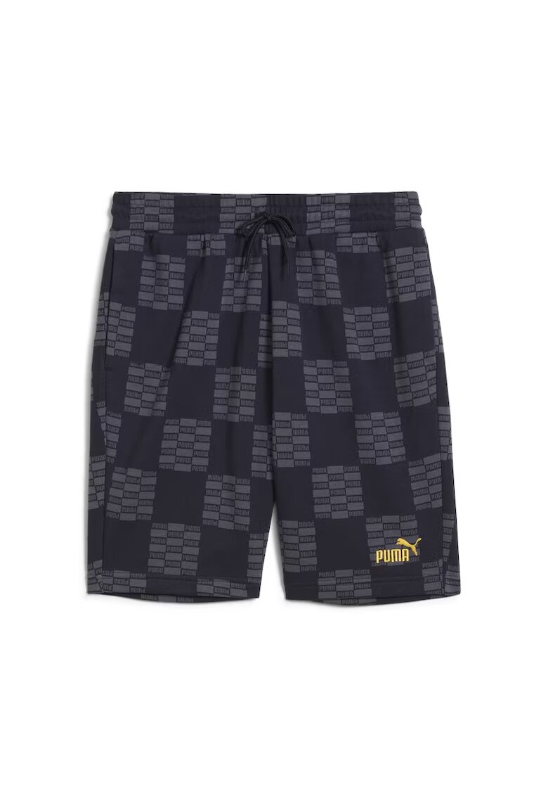 Puma Pantaloni scurti cu model si talie elastica