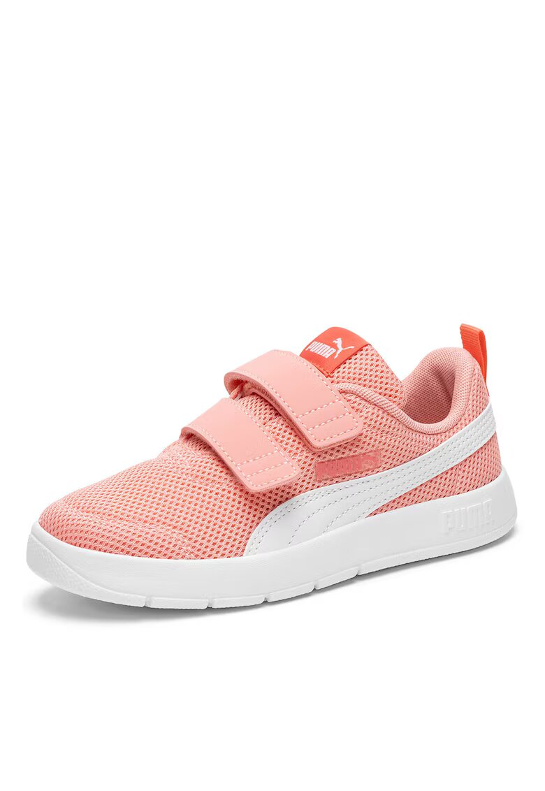 Puma Pantofi copii - COURTFLEX - roz - tesatura textila tip plasa