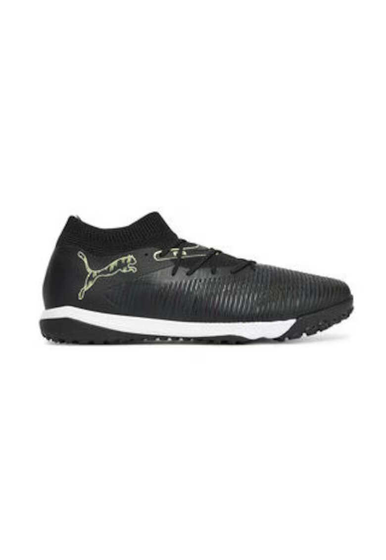 Puma Pantofi de fotbal barbati - material sintetic - alb/negru