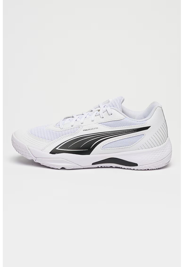 Puma Pantofi low-cut Solarflash III pentru antrenament - Alb/Negru