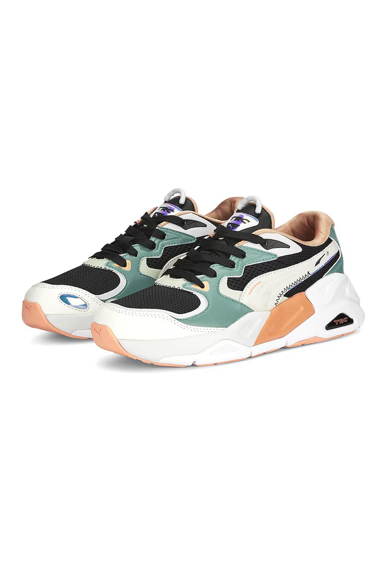 Puma Pantofi sport cu model colorblock si garnituri de plasa Mira Dimensions - Multicolor